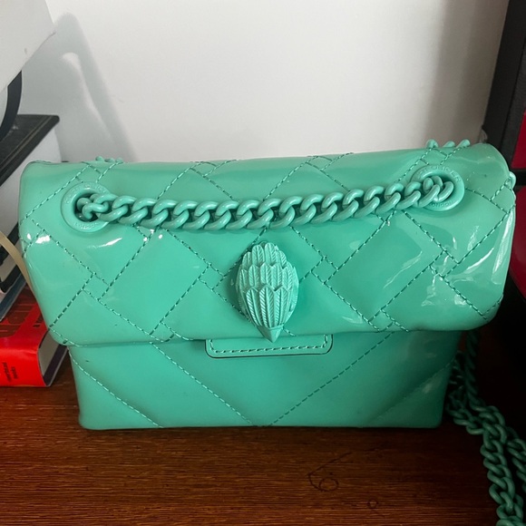 Kurt Geiger Medium Kensington Drench Leather Convertible Shoulder Bag - Picture 1 of 7